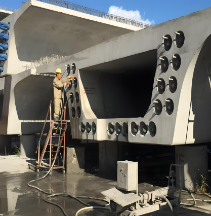 石拐压浆料施工流程及注意事项